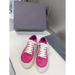 New Genuine Leather Thick Sole Low Top Little White Style, Small and Popular Solid Colour Couple Casual Board Shoes for Women