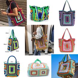 Popular Designer Beach Bag Marmont Tote Bag Straw Woven Bag Knitting Mesh Mens Womens Straw Bag Black Apricot Summer Bag Vacation Bag Large Capacity Shopping Bag