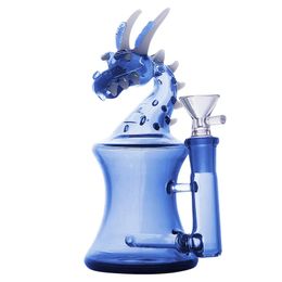 Lifelike Dragon Glass Bong Dab Rigs Hookah Oil Rig Small Water Pipe Bubbler for Smoking With 14mm Male Joint