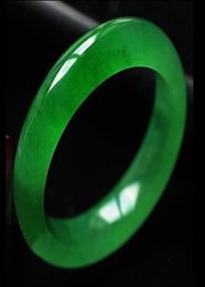 Natural green natural jade bracelet genuine highend Burma green jade special offer 2612376
