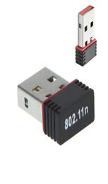 150M USB Wifi Wireless Adapter 150Mbps IEEE 80211n g b Mini Antena Adaptors Chipset MT7601 8188 Network Card via DHL6943746