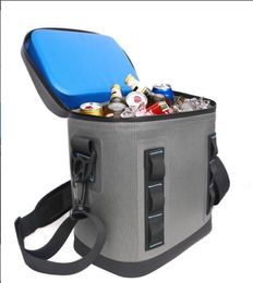 Ice Buckets And Coolers Outdoor Picnic Vacuum Insation Pack Tpu Wide Mouth Big Capacity Bucket Waterproof Ba Dhjms61938709752476