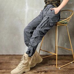 Men's Pants Workwear For Men In Spring And Autumn Casual With Slim Fit Elastic Comfortable Trendy Pan