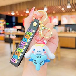 Fashion Cartoon Movie Character Keychain Rubber And Key Ring For Backpack Jewellery Keychain 53013