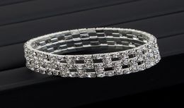 female Zirconia Tennis Bracelet CZ Stone Alloy Fashion Jewelry Micro Pave Iced Out link chain High Quality Chains6147948