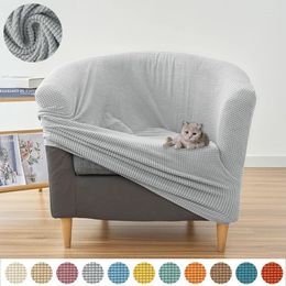 Chair Covers Tub Sofa Cover Jacquard Elastic Bathtub Armchair Slipcover Home Decor Anti-dirty Club For Living Room Pet Kid Case