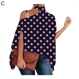 Women's Blouses Women Loose Bat Sleeve Top Tops Stylish Halter Neck Blouse For Fit Pullover Summer