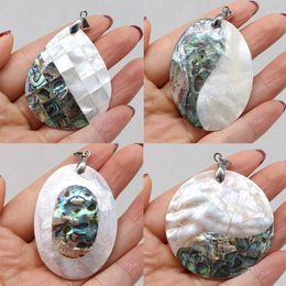Pendant Necklaces Fine Natural Mother Of Pearl Shell Art Water Drop Charms For Summer Jewellery Making DIY Necklace Earrings Gifts