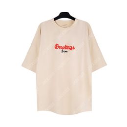 Palm PA 24SS Summer Letter Printing California Logo T Shirt Boyfriend Gift Loose Oversized Hip Hop Unisex Short Sleeve Lovers Style Tees Angels 2209 SEH