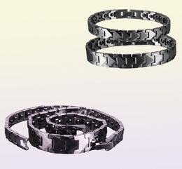 Antiscratch Tungsten Bracelet Men Arrow Magnetic Hematite Couple Carbide s Chain Link Energy Male W1218233H3362297