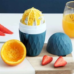 Orange Vegetable Lemon Citrus Multifunctional Tools Mini Portable Manual Fruit Juicer