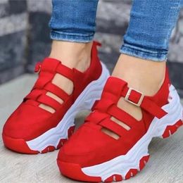 Casual Shoes 2024 Ladies Spring Fashion Round Toe Simple Solid Colour Sports Outdoor Leisure Brand Designer Women's Vulcanised