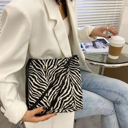 Bag Women Leather Animal Pattern Totes Shoulder Fashion Canvas Messenger Handbag Youth Ladies Simple Versatile