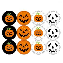 Storage Bottles 240Pcs Halloween Pumpkin Stickers Embellishments For Children Craft Projects Making Scrapbooking Decoration