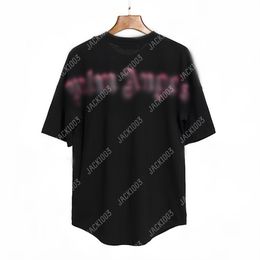 Palm PA 24SS Summer Letter Printing Logo T Shirt Boyfriend Gift Loose Oversized Hip Hop Unisex Short Sleeve Lovers Style Tees Angels 2150 KYH