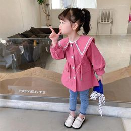 Jackets Girls Baby's Kids Coat Jacket Outwear Tops 2024 Spring Autumn Cotton Christmas Gift Outfits School Children's Clothing