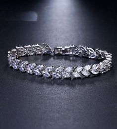 Tennis Bracelets man cz diamond Fashion bracelet jewelry Designer 75inchextension buckle Cubic Zirconia Valentines Day Women Men7265197