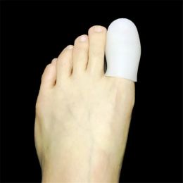 Tool 10PCS Big Toe Protector Thumb Care Silicone Soft Breathable Foot Corns Blisters Toe Cap Cover Bunion Finger Gel Tube Health Care