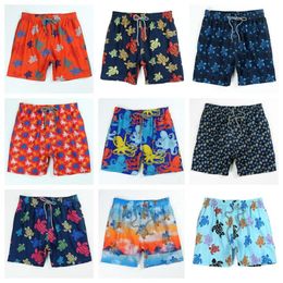 24Ss Vilebre Short Vilebrequin Turtle Summer Designer Shorts Men's Printed Surfing Pants Sandfast Dry Beach Pants Lined With European And American Brand Shorts 254