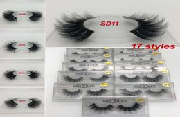 3D Mink False Eyelash 100 Real Siberian Full Strip Fake Eyelash Long Individual Soft Natural Thick Eyelashes Mink Lashes Extensio6371693