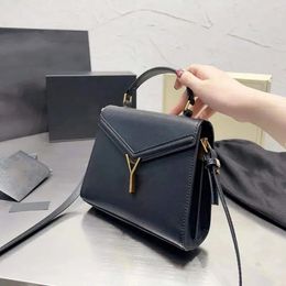 Designer Bag Fashion Women Bag Luxurys Handbag Shoulder Bags Cassandra Tote Bags Mini Black Women Handbag Designer Handbag Metal Letter Qgkp