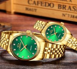 CHENXI Couple Watch Men Women Top Brand Luxury Gold Watches Fashion Waterproof Stainless Steel Clock Reloj Mujer Reloj Hombre CX209719873