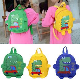 Plecaki Śliczne dziecięce torba kreskówka dinozaur dla dzieci torby szkolne przedszkole przedszkole na zewnątrz plecak dla chłopców dziewczyn