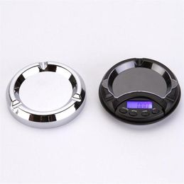 Portable Jewellery Scale Mini Ashtray Pocket Scale 0 01g 0 1g Kitchen Electronic Gold weigh272S1731289