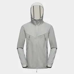 Men's Jackets Ultrathin Waterproof Sun Protection Clothing Summer Quick-Dry Bicycle Jacket Men Women Running Camping Breathable Jersey Coat