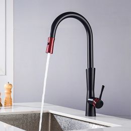 All copper casting Kitchen faucet dual-mode outlet water cooling and heating dual control single handle design Sink faucet