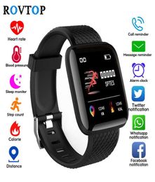 116 Plus Smart Watch Wristband Sports Fitness Blood Pressure Heart Rate Call Message Reminder Pedometer D13 Smart Watch bracelet h4149473