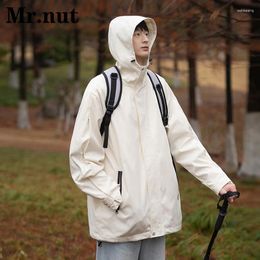 Men's Jackets Male Coat Outerwear Windbreak Clothing Casual Fashion Stylish Men Tops Camping Spring Autumn Hoodies Clothes Sportswear