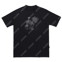 Palm Tree PA 24SS Summer Letter Printing Logo T Shirt Boyfriend Gift Loose Oversized Hip Hop Unisex Short Sleeve Lovers Style Tees Angels 2161 LKG