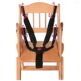 Stroller Parts 1PC Baby 5 Point Car Harness Strap Kids High Chair Safety Belt Safe Fashion Black Pram Accessories