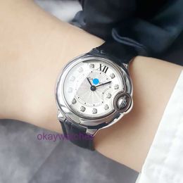 Cartre Luxury Top Designer Automatic Watches Womens Watch Blue Balloon Set English Movement W4bb0008 with Original Box