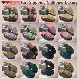 Designer Womens Sandals Mens Slippers Slide Flip Flops Luxury Thick Bottom Sandal Embroidery Printed Rubber Leather Women Dress Shoes bathroom 2024