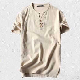 Men039s T Shirts Plus Size 5XL 6XL 8XL 9XL large Oversized T Shirt Linen Short Sleeve Tee Shirt Male Summer Men Tshirt Big Siz7649651