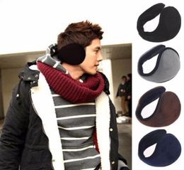 New Unisex Mens Winter Casual Warm Ear Muffs Earflaps Women Girls Flannel Fur Earmuffs Ear Warmer Cover Wrap Band orejeras mujer414801088