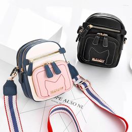 Shoulder Bags Mini Pink Cute Bag Trendy Fashion Multipurpose Female Crossbody All-match Simplicity Wide Strap Satchels