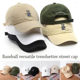 Ball Caps Men Women Summer Cotton Portable Adjustable Baseball Hat Snapback Cap Peaked Sun Visors