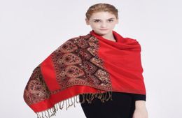 Scarves Shawls And Wraps Long Bandana Brand Designer Ethical Style Women Scarf Autumn Winter Warm Printing For Lady Fringe66144288977715