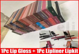 LIP KIT liner lipstick Lipliner pencil Liquid Matte Lipstick Makeup Lip Gloss Make Up multi colors6227580