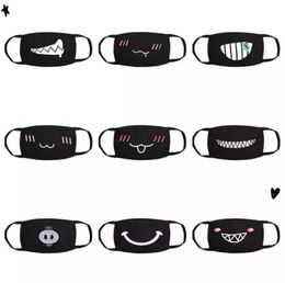 Cartoon mask on the mouth For dust and warmth anime mask Antifog mouth face mask dust masks Double cotton fabric8064027