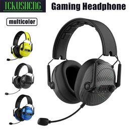 Headsets 2.4G Bluetooth wireless headphone with RGB detachable noise cancelling microphone for gaming suitable for PC PS4 and PS5 J240508