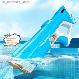 Sand Play Water Fun gun electric fully automatic suction high-pressure water swimming pool toy summer beach outdoor Q24040811