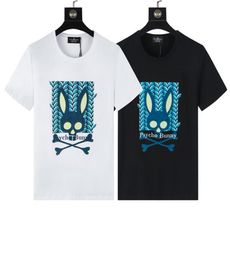 Summer Mens T shirt Fashion Designer Animal Skull Rabbit Print Rogue Rabbit Short Sleeve Casual TShirt High Quality Popular Crew N8531405