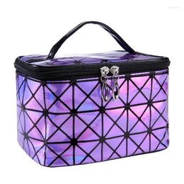 Storage Bags Fashion Zipper Cosmetic Make Up Bag For Women Makeup Organiser Toiletry Kit Travel Wash Pouch Neceser