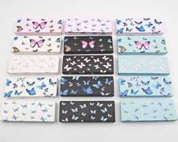 Whole Butterfly Eyelash Packaging Box Empty Boxes Eyelash Package Case Mink Lash Boxes Rectangle Eyelash Box Cosmetic Case Emp8277512