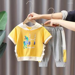 Clothing Sets Children Winter Baby Boys Casual Set Long Sleeve Tops Pants 2pcs Outfits Kids Autumn Tracksuits For Infant Sports Suit