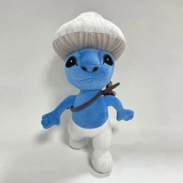 Miniatures 25cm Smurf Cat Plush Super Soft Cartoon Cute Stuffed Doll Desk Decoration Kawaii Funny Collection Home Decor Kids Birthday Gift